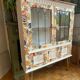 Vitrine golden