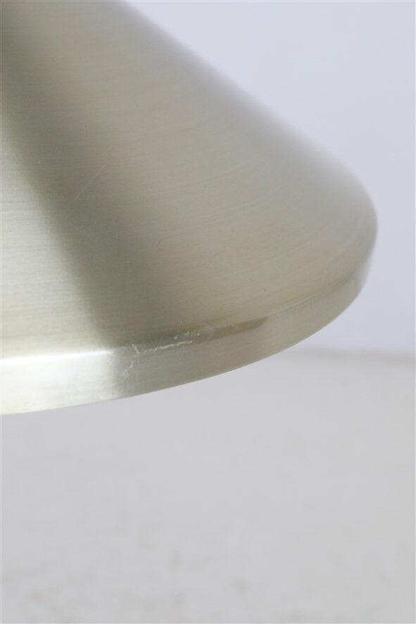 Lyskær Belysning “U.F.O” pendant lamp / Space Age / Danish modern design / gold / brass / aluminium / 1970s