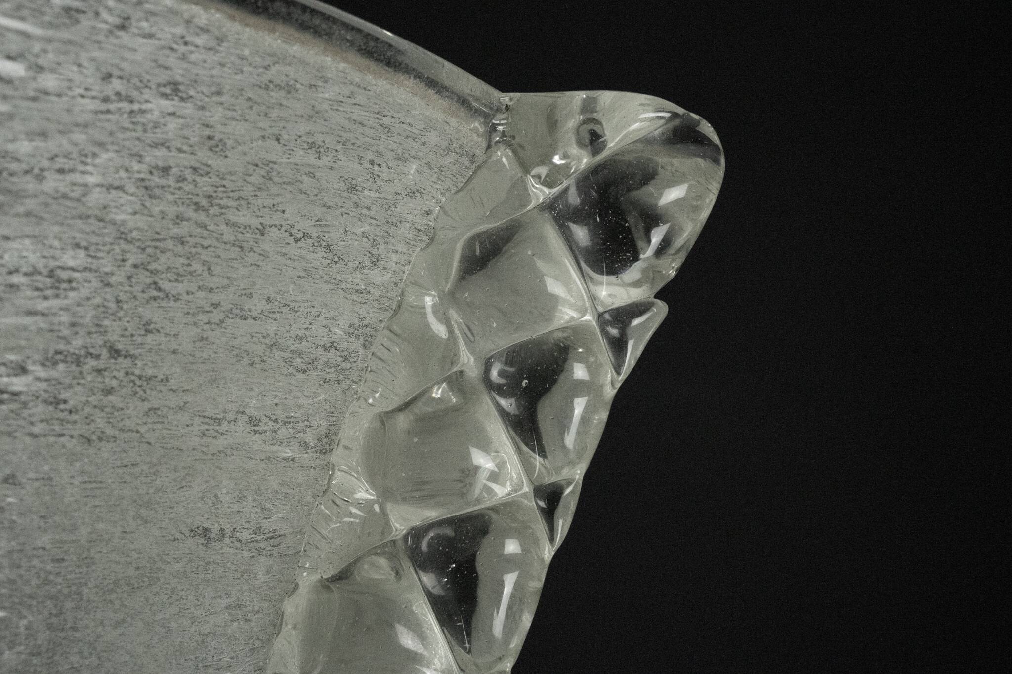 Rare Art Deco Ercole Barovier chandelier in  Murano glass. Italy 1940