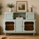 Renovated vintage buffet – Celadon Green Libéron