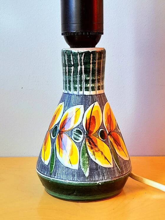 Lampe en céramique Tilgmans Suède 1960