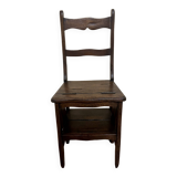 Work of popular art around 1900: stepladder chair