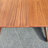 Teak central extension table circa 1960