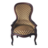 Futeuil bergère cabriolet style Louis XV