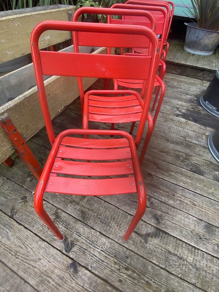 Metal chairs 1960