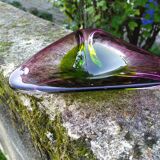 Blown glass cup from the 70s