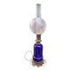 Lampe à Pétrole en Porcelaine Sèvres Bleu