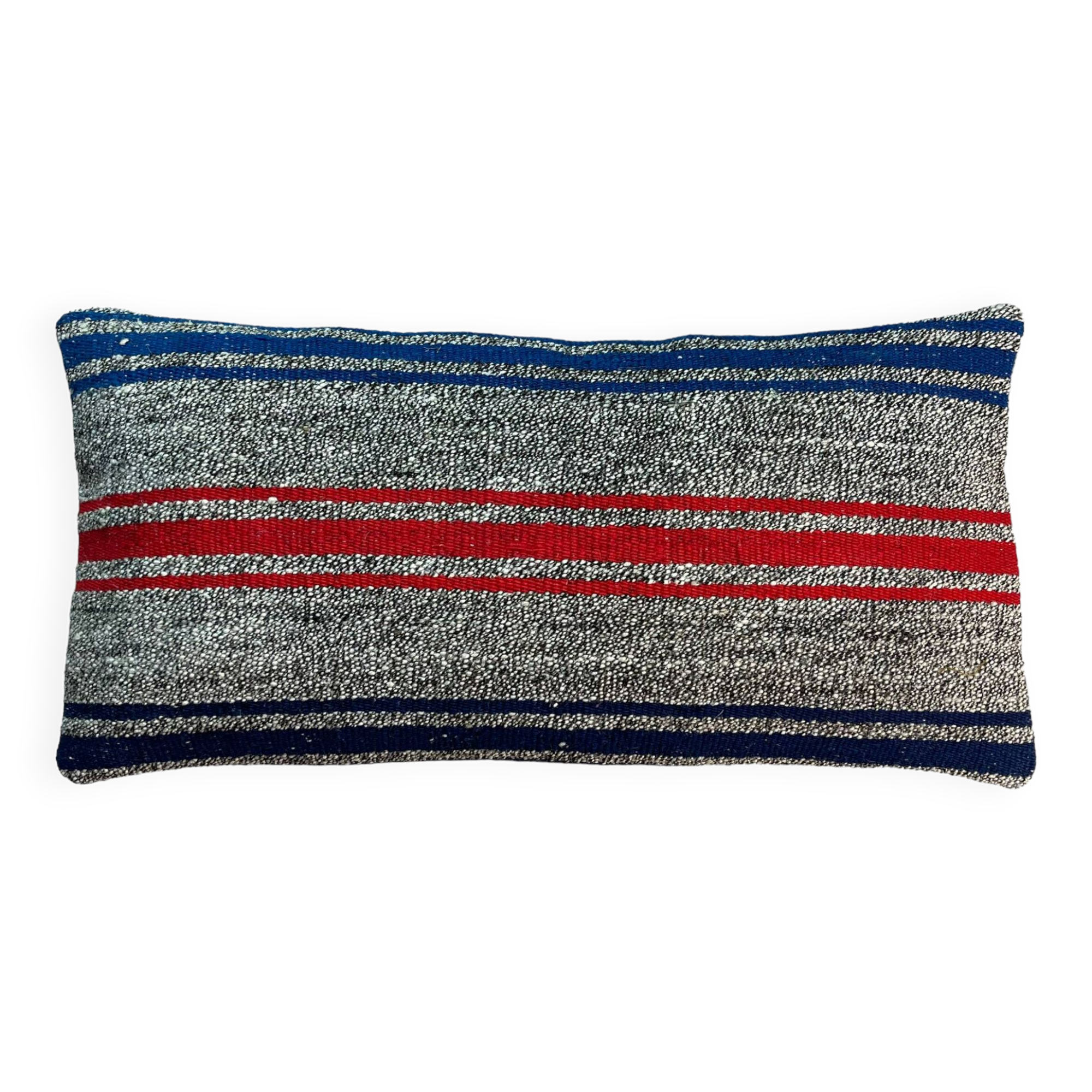 Housse de coussin kilim turc vintage, 30 x 60 cm