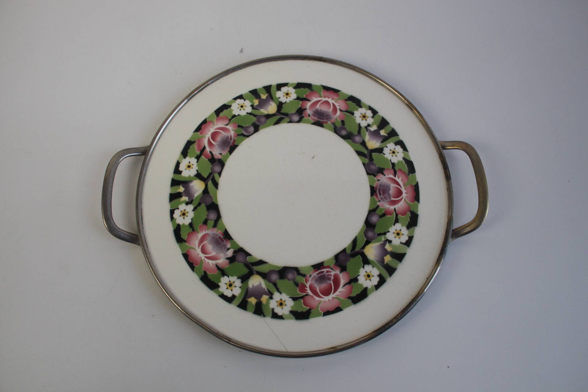 Art Deco Porcelain Tray, Czechoslovakia, 1930's.
