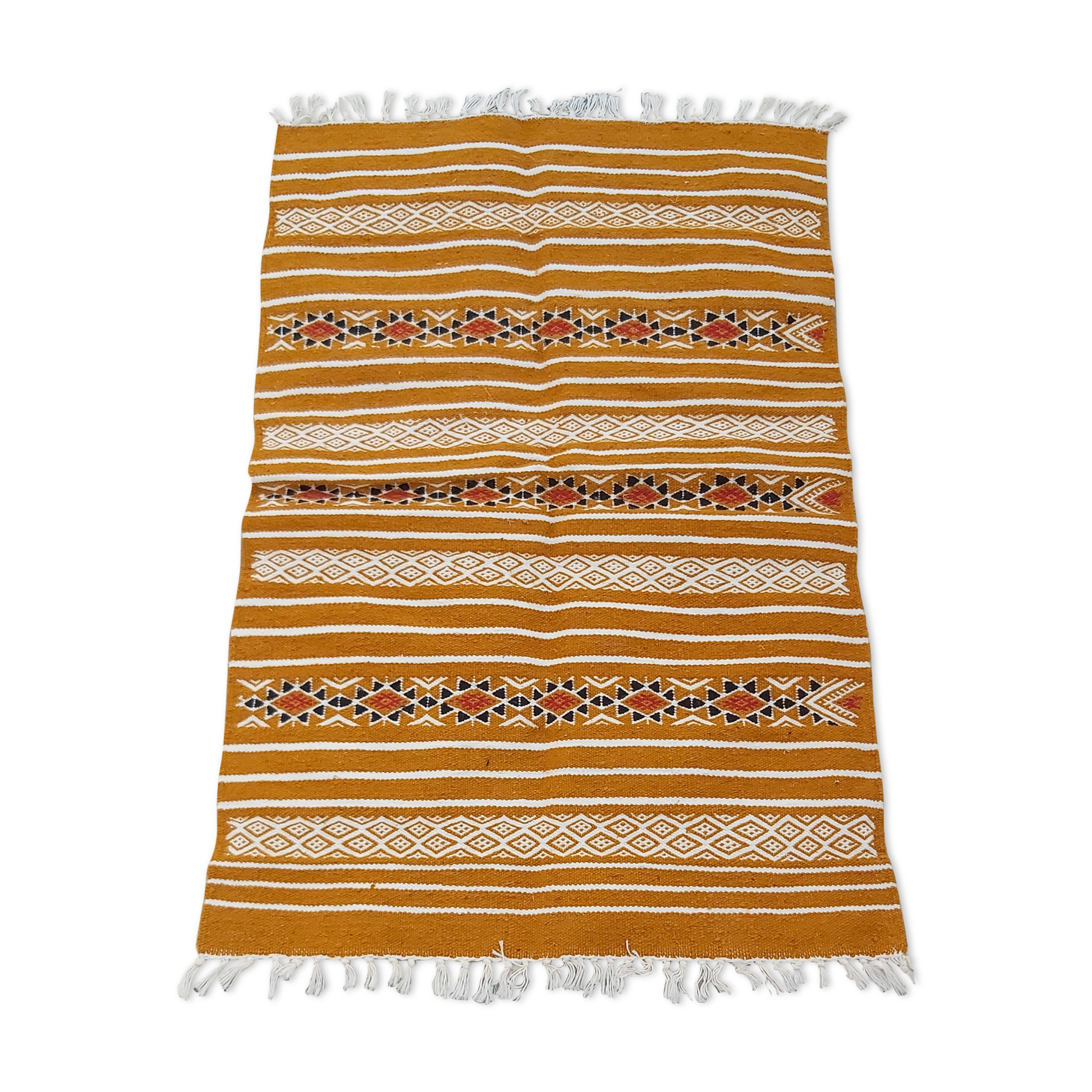 Traditional handmade small-size rug  114x64cm