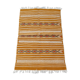 Tapis petite taille fait main traditionnel 114x64cm