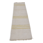 Petit tapis kilim en chanvre vintage sku3996