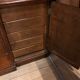 Former haberdashery in early twentieth oak furniture