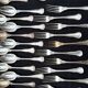 Christofle 37-piece cutlery set, Filet violon model