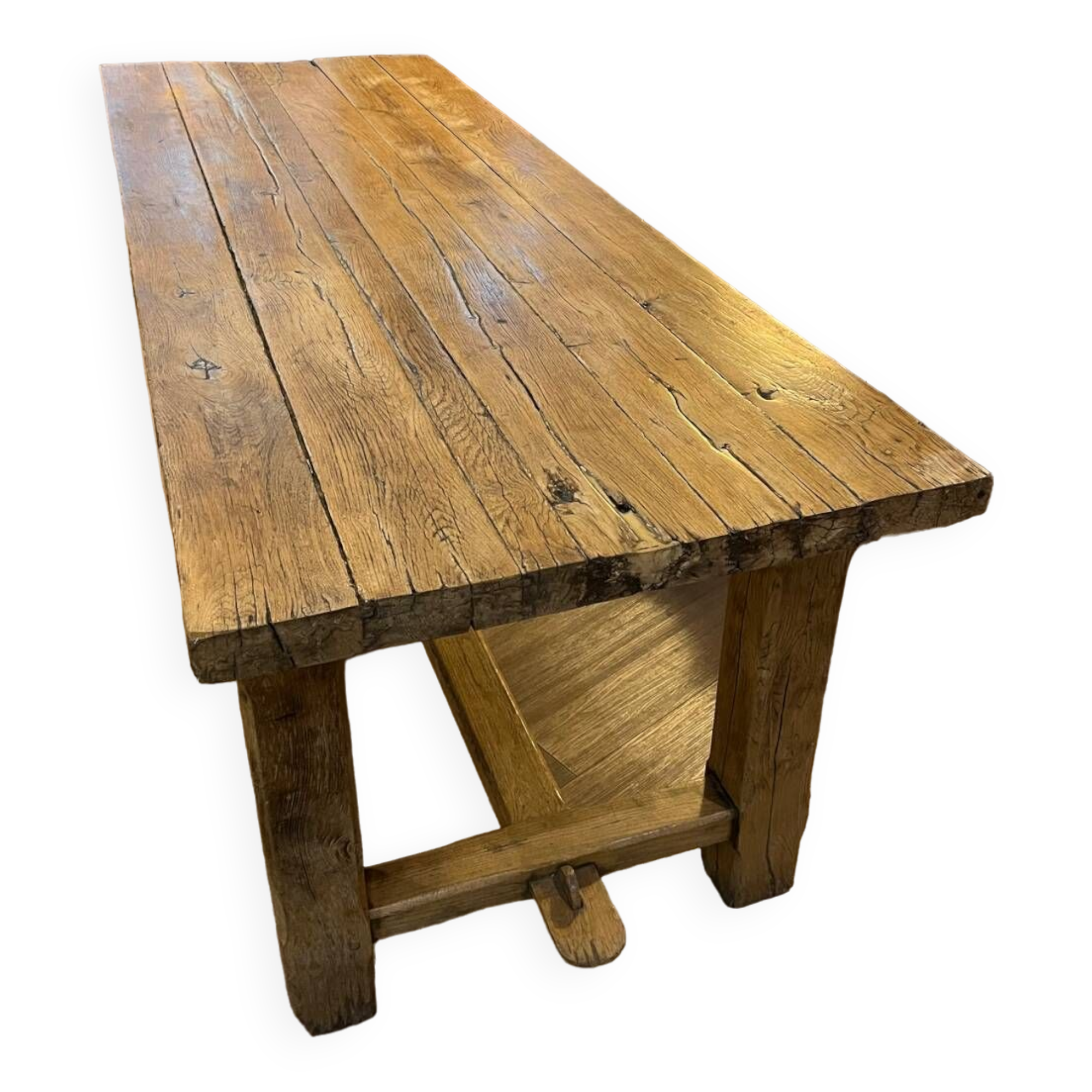 Oak farm table