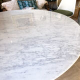 Tulip table Eero Saarinen 137 cm Knoll edition 1970