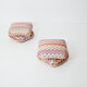 Paire de poufs 1970