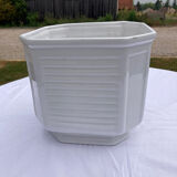 White rectangular pot cover