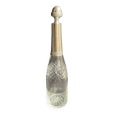 Carafe en Cristal taillé & monture argenté