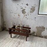Small modernist oak planter from the 1950s