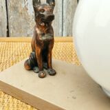 Art Deco table lamp German Shepherd