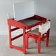 Vintage chair and children's desk, german 80s