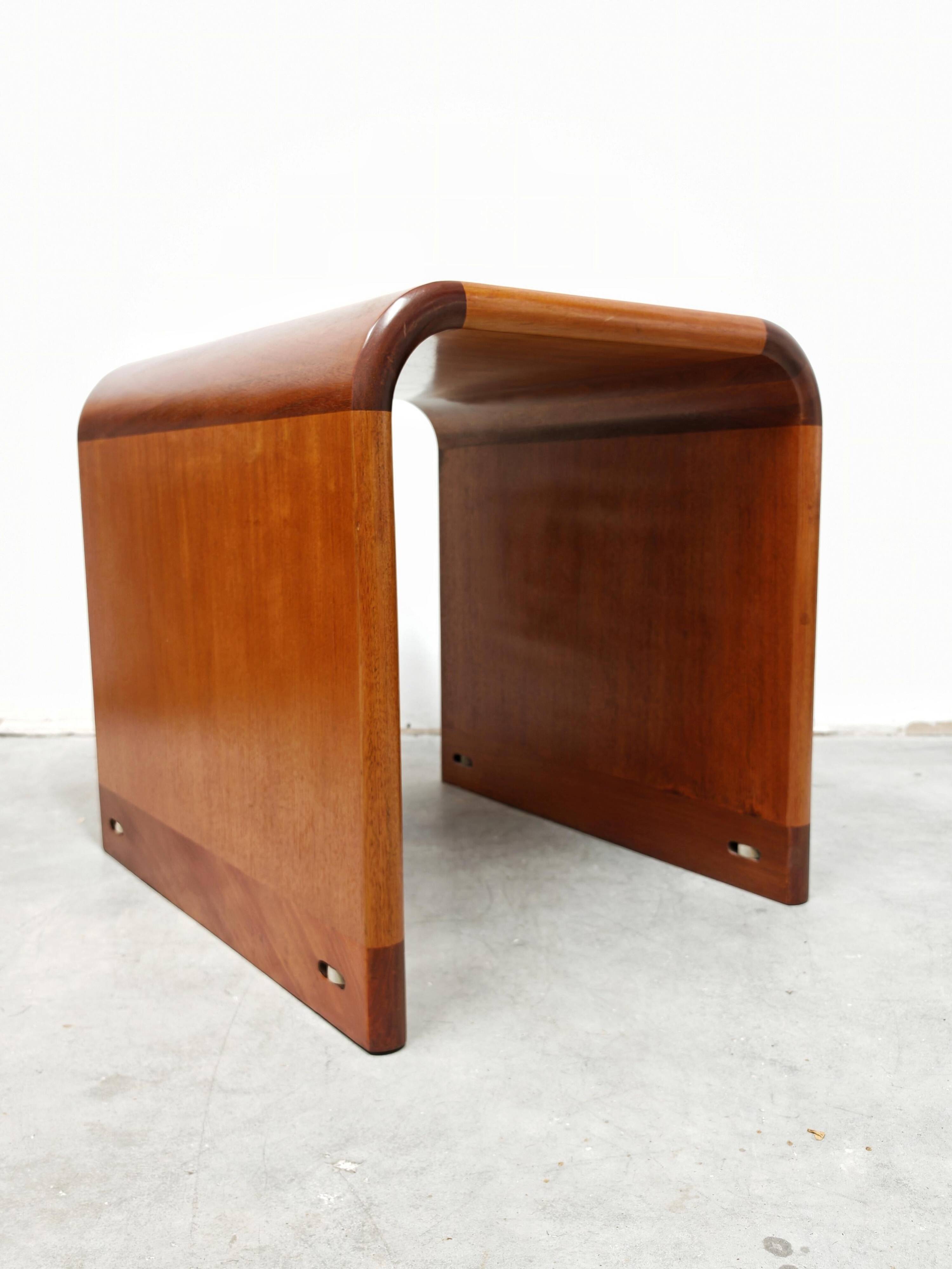 Mid Century Modern side table or bedside table by Magnus Olesen, 1960s