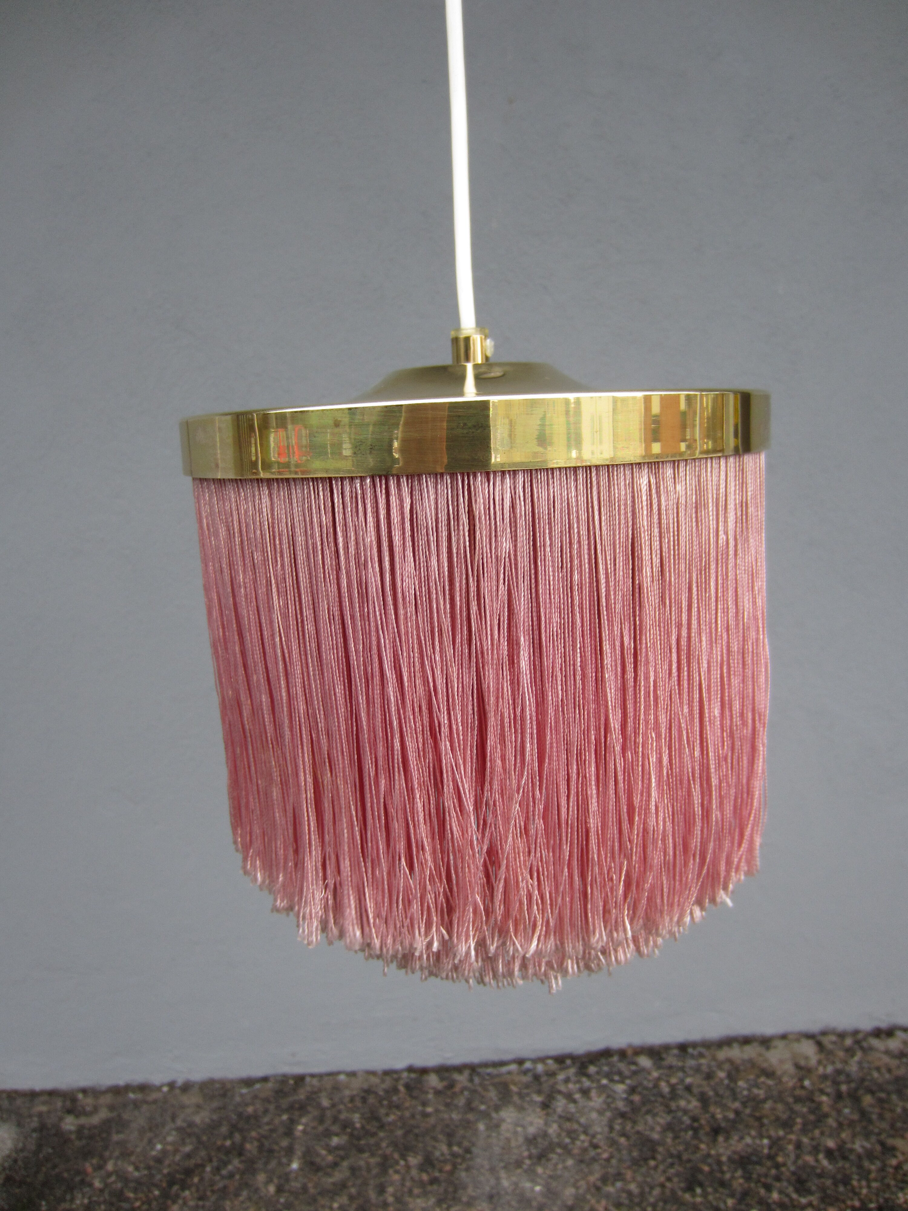 Scandinavian fringe pendant T605 by Hans-Agne Jakobsson