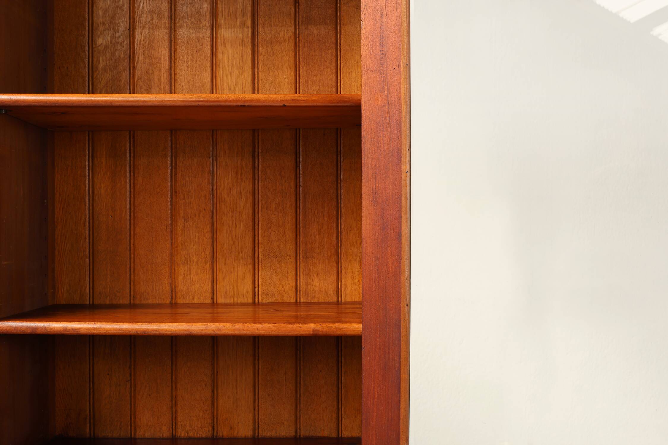 Art Nouveau Display Cabinet or Bookcase in oak with carvings and glass door