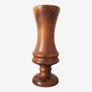 Wooden vase