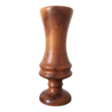 Vase en bois