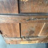 Antique solid wood sideboard – original patina – 19th century