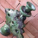 Tamegroute pottery candle holder