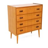 Scandinavian teak chest of drawers, Sweden, 1960