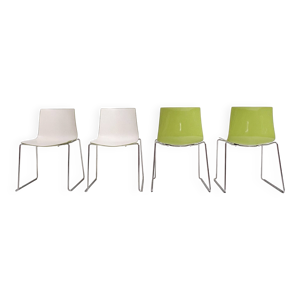 Ensemble de 4 chaises - design 2000