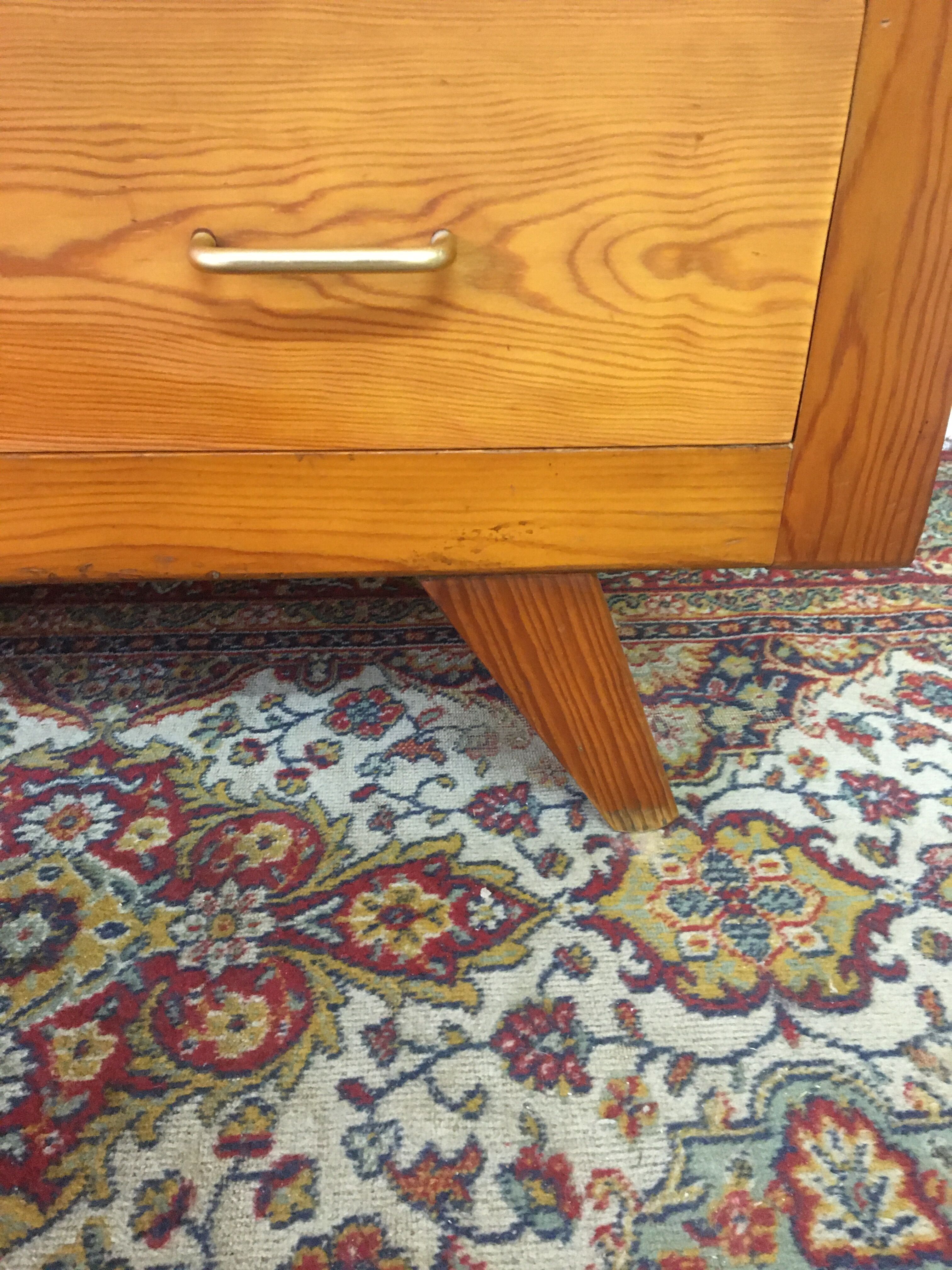 Vintage pine commodity circa 1950