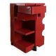 Boby red server by Joe Colombo editions Bieffeplast made in Italy