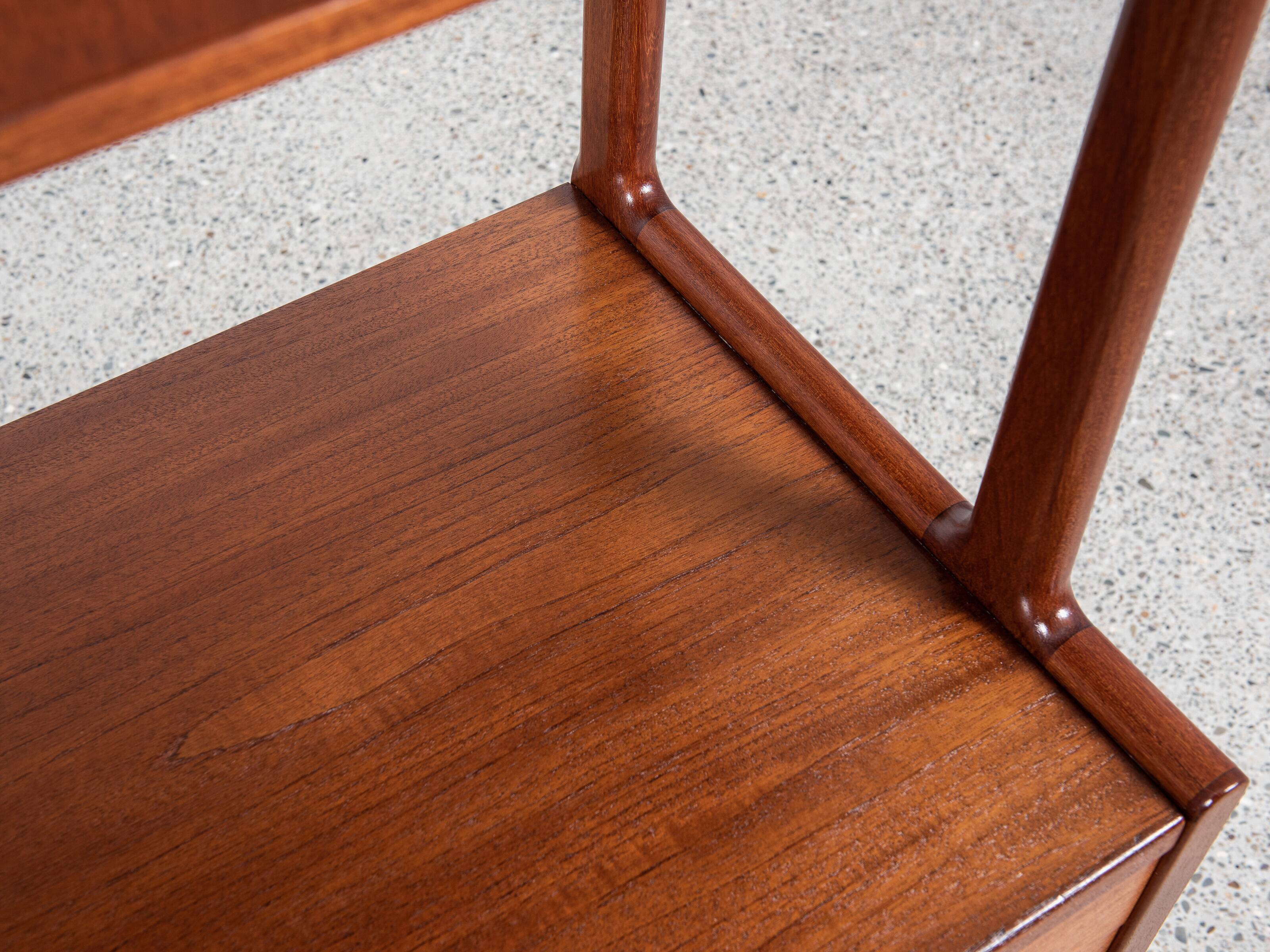 Midcentury Danish double sideboard RY-20 in teak by Hans Wegner for Ry Møbler