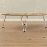 Table basse en onyx des années 60, Ø 100 cm