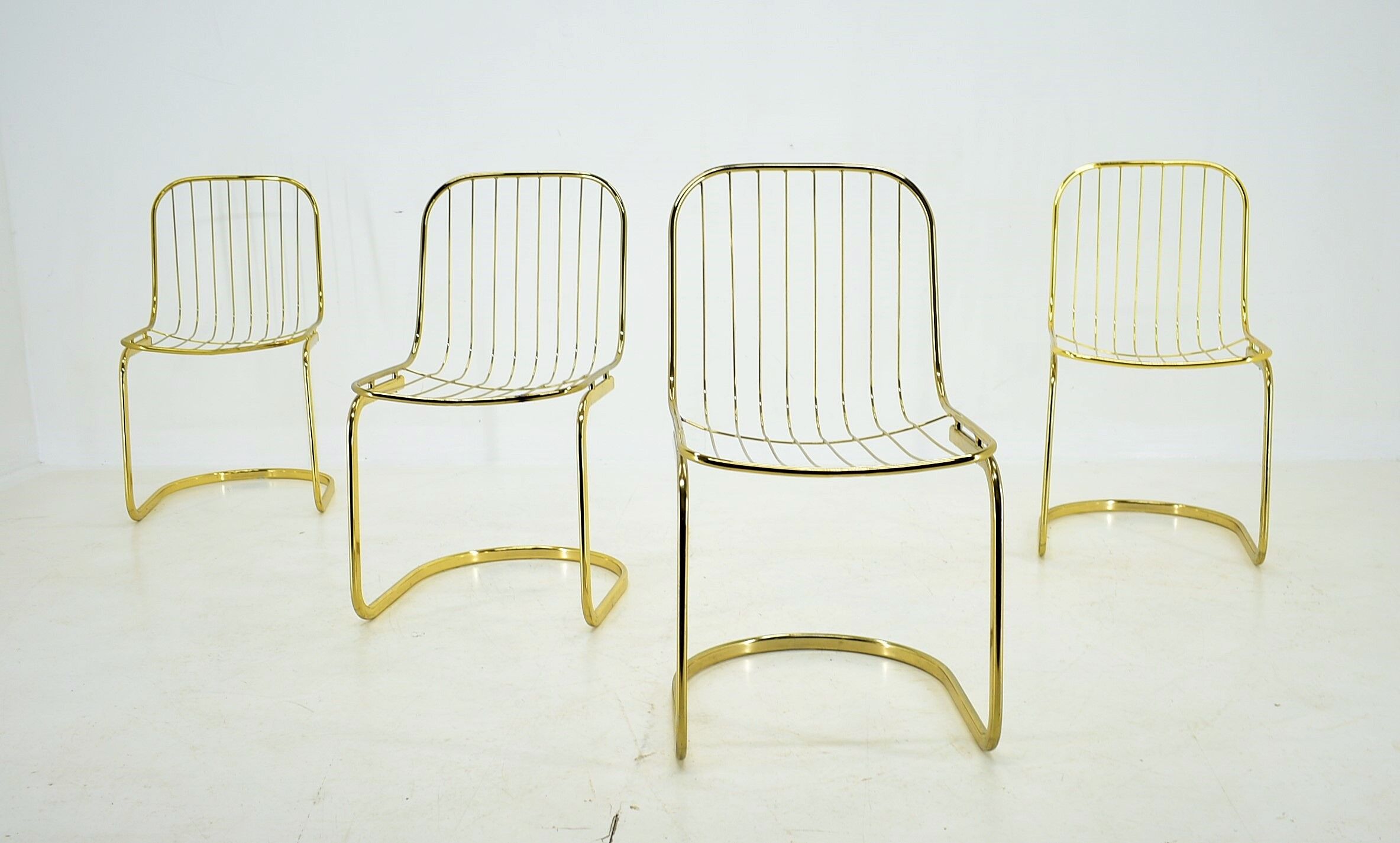 Set of 4 chairs, Italy, 1970s