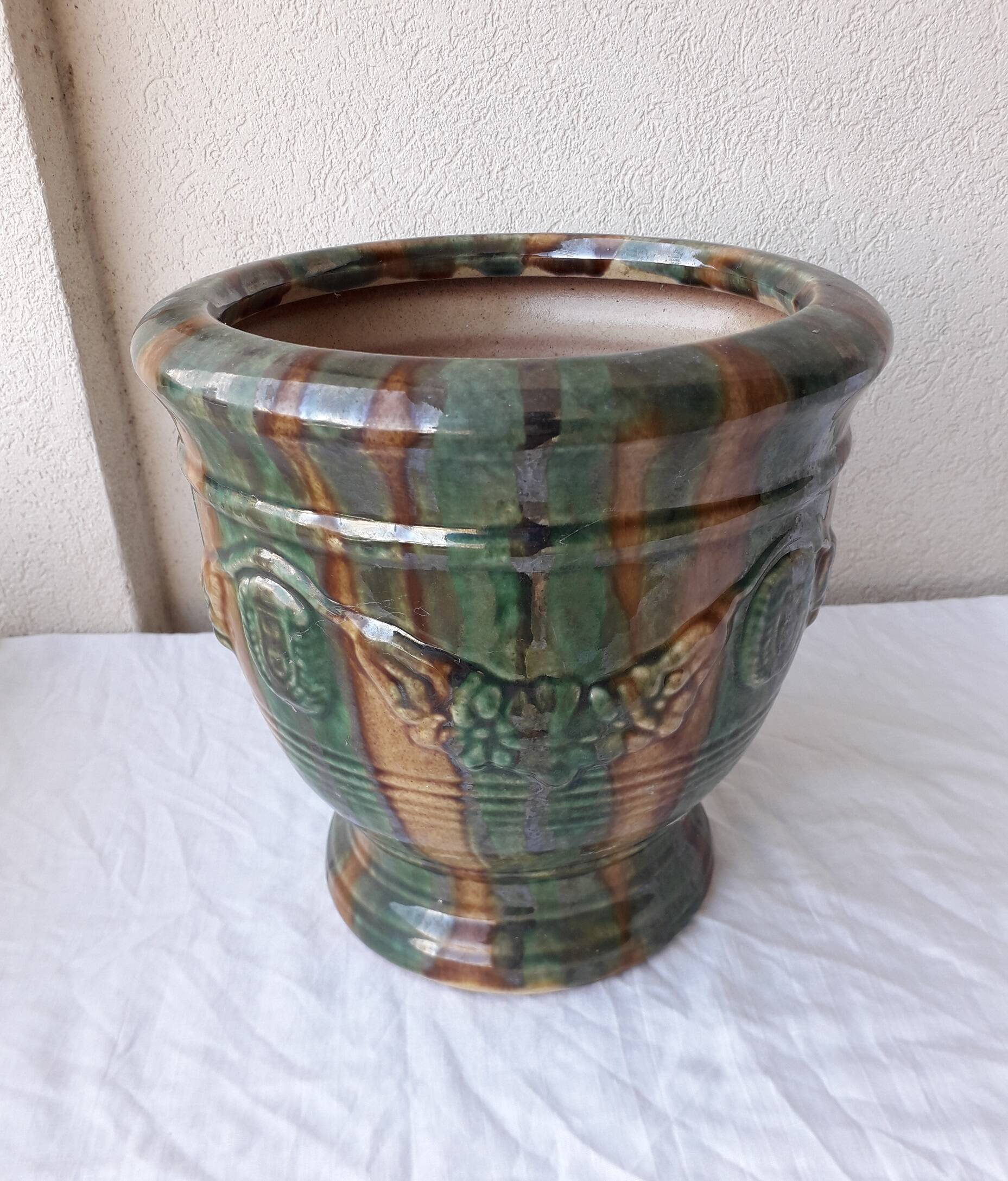 Terracotta flowerpot
