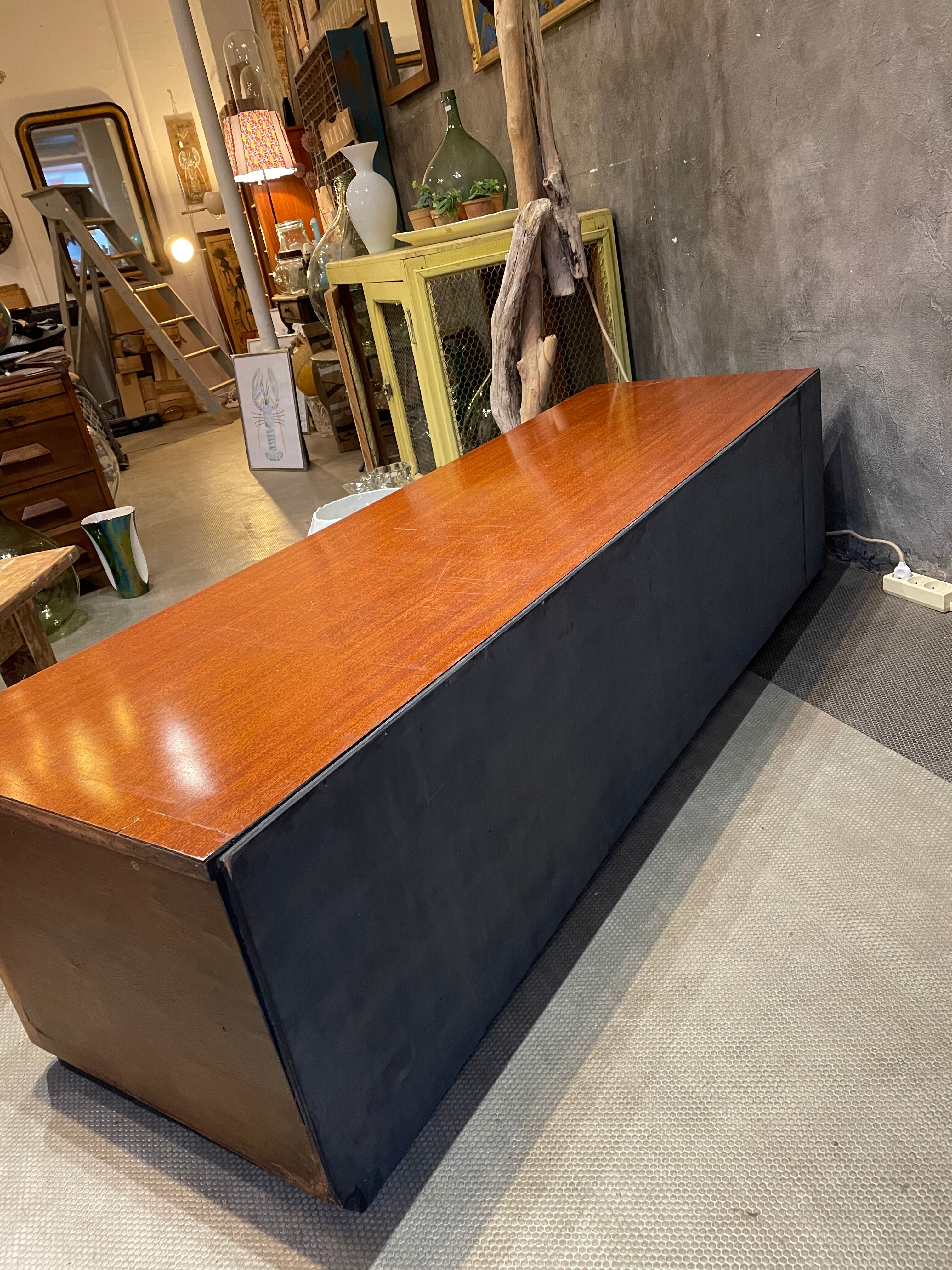 Vintage Formica low cabinet