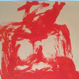 Original lithograph on paper by Claude Garache, untitled, circa 1970