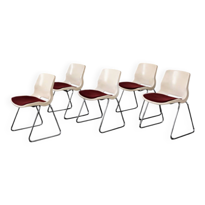 Chaises scandinaves modernes du milieu du siècle par Svante Schöblom pour Overman