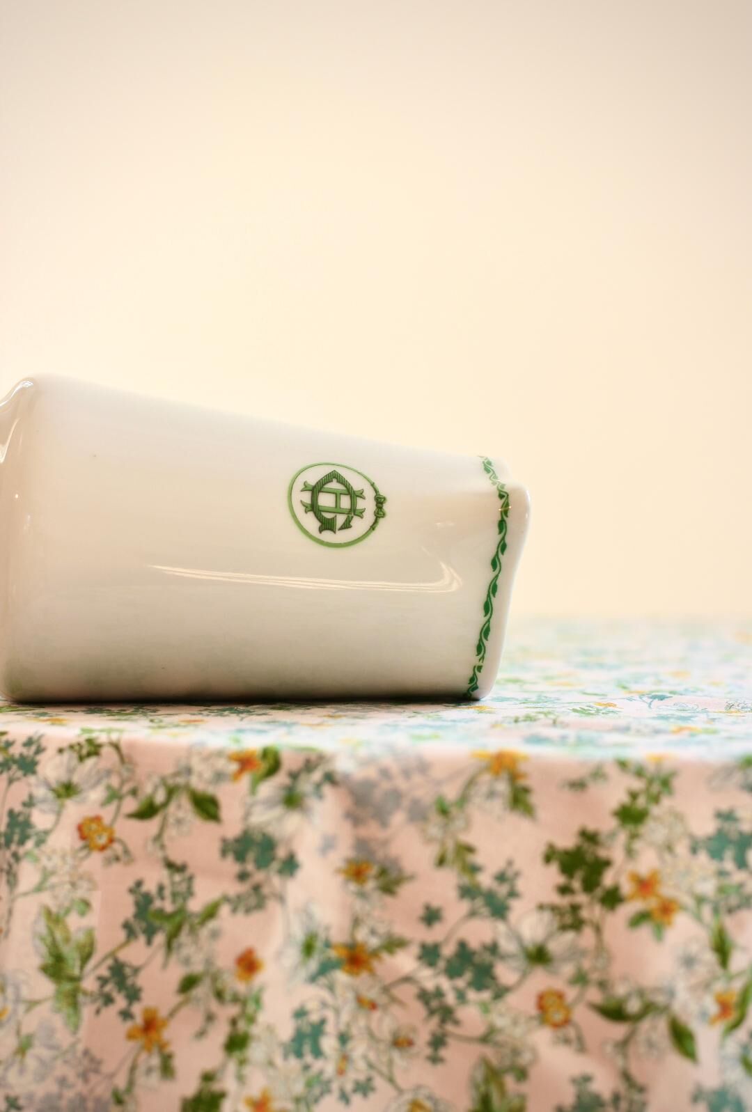 Milk pot with monogram - Limoges stamped Théodore Haviland