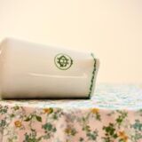 Milk pot with monogram - Limoges stamped Théodore Haviland