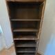 Rustic bookshelf – 180 × 70 × 29 cm