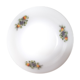 Salad bowl opaline Arcopal pattern fruits