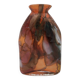 Daniel baroy blown glass vase, signed