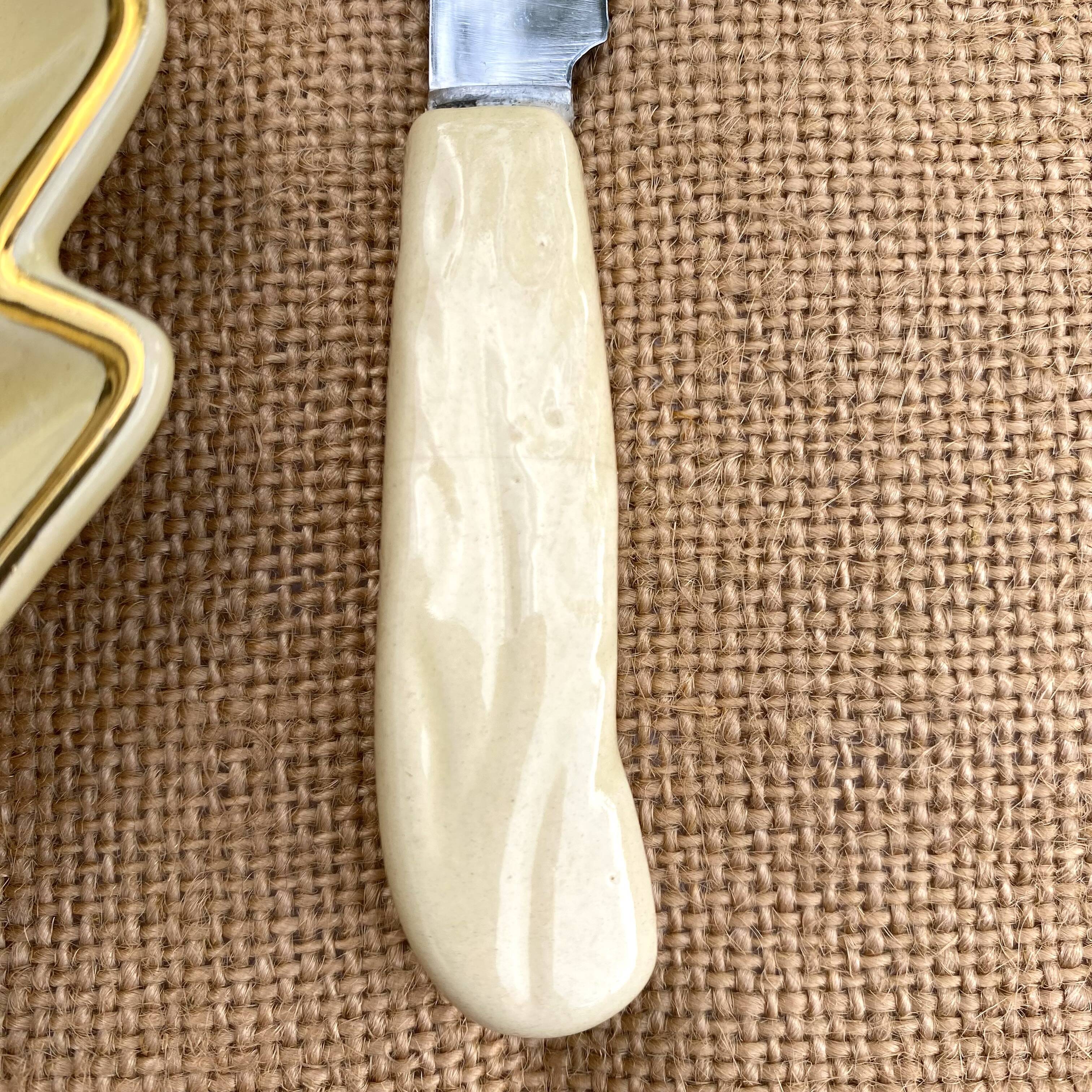 Poët Laval slip leaf butter dish